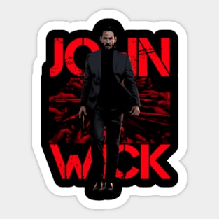 JOHN WICK Sticker